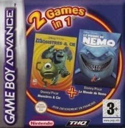 2 In 1 – Monsters En Co & Finding Nemo (N) Rom